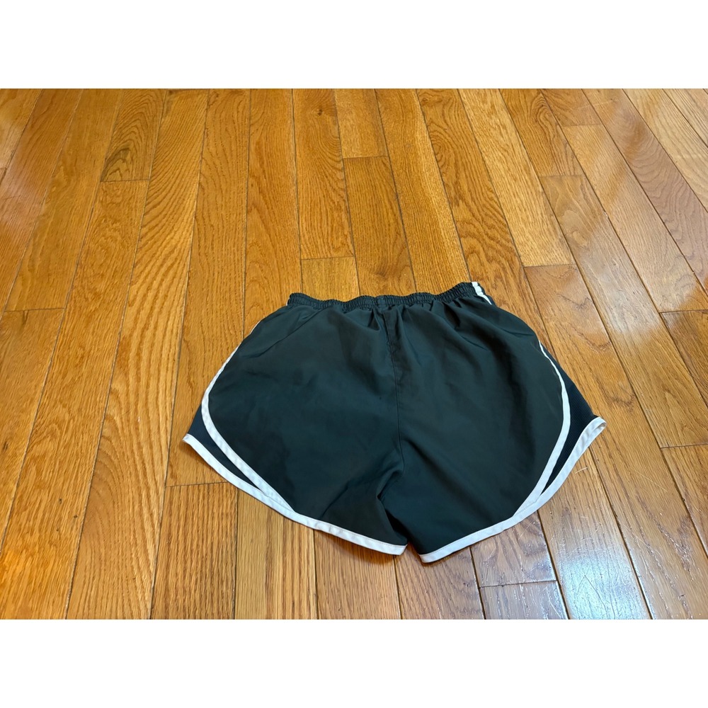 Nike Womens Dri-FIT Tempo Running Shorts Green White size Small - Picture 3 of 5